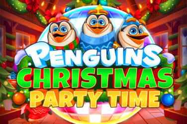 Penguins Christmas Party Time